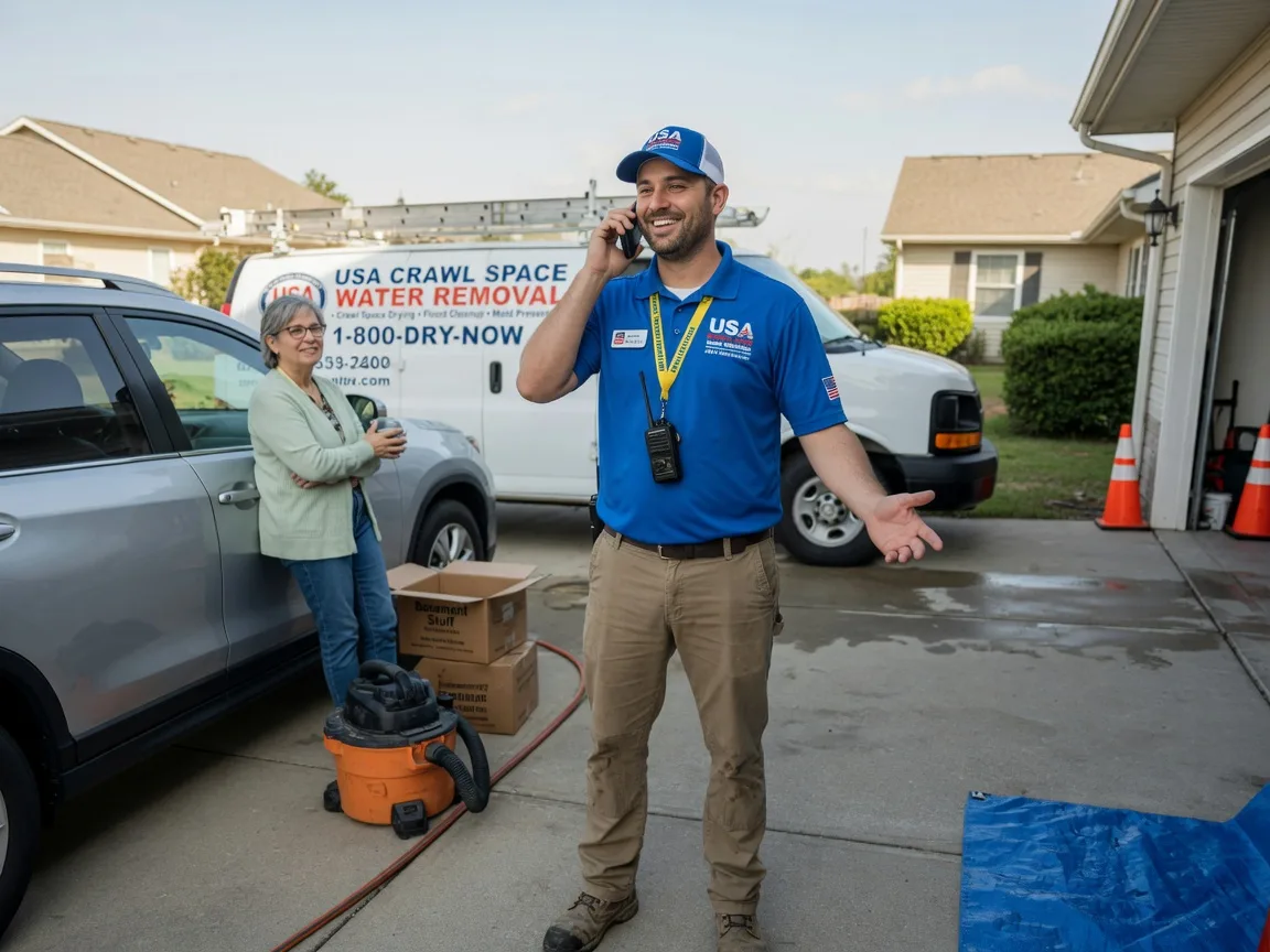 Crawl Space Water Removal De Soto, GA FAQs